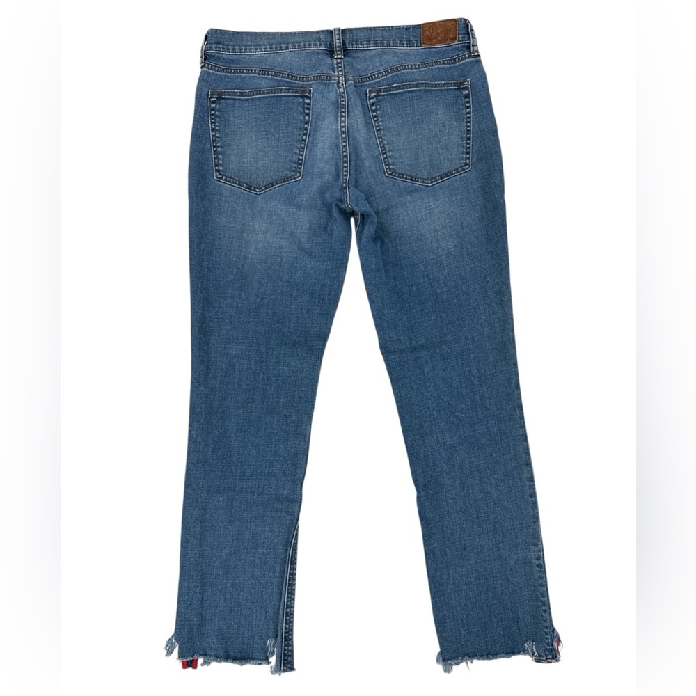 Johnny Was The Tomboy Mid Rise Relaxed Tapered Jeans Distressed Boho Western 29 - Picture 2 of 13